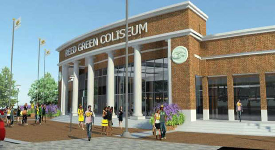Thursday%2C+Southern+Miss+Athletics+revealed+their+plans+to+renovate+the+Reed+Green+Coliseum.+The+50-year-old+building+can+currently+hold+8%2C000+people%2C+however+after+renovations+the+building+will+be+able+to+hold+6%2C600+to+7%2C000%2C+depending+on+the+renovations.+-Courtesy+photo