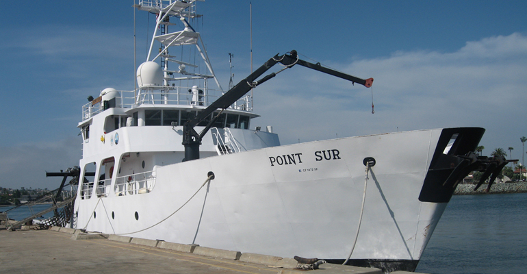 The Point Sur vessel USM purchased from the San Jose State University Research Foundation.