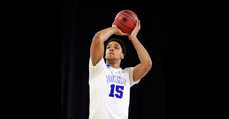 Duke+Blue+Devils+center+Jahlil+Okafor+%2815%29+shoots+during+the+game+against+the+Gonzaga+Bulldogs+in+the+finals+of+the+south+regional+of+the+2015+NCAA+Tournament+at+NRG+Stadium.