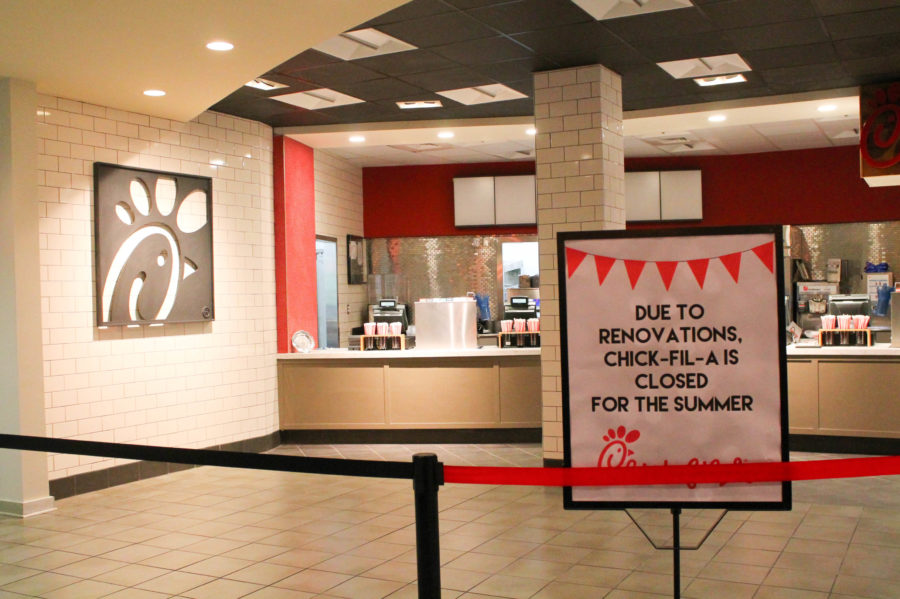 Chick-fil-as  rennovations in Seymours