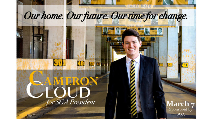 SGA President Cameron Cloud