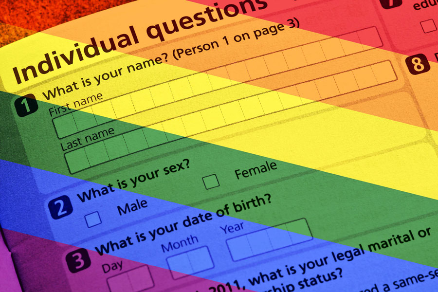 LGBTQ not included in 2020 US census