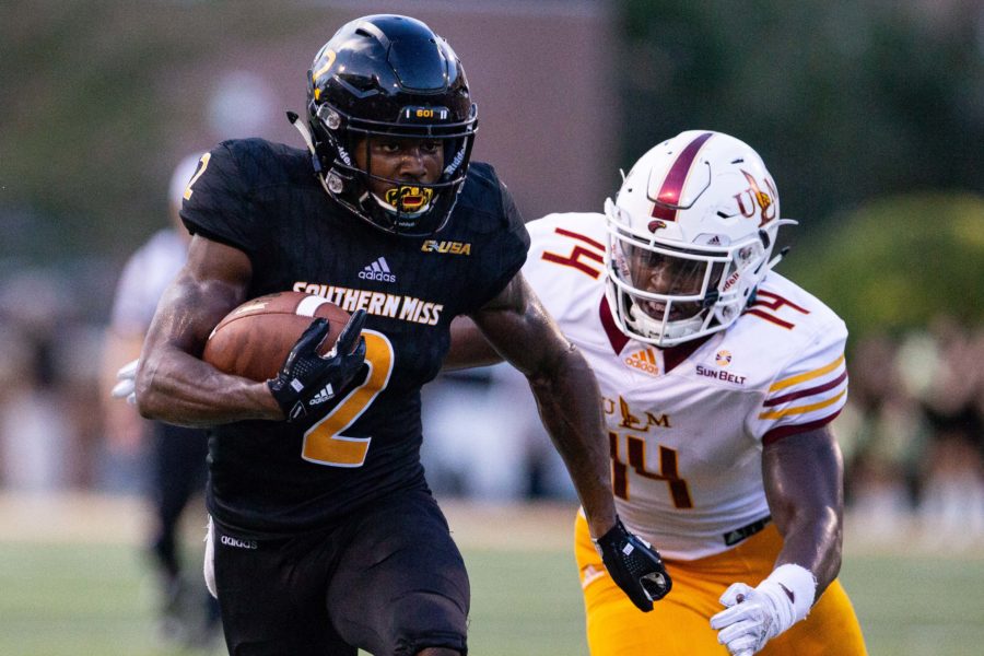 Southern Miss drops first game to ULM, 21-20
