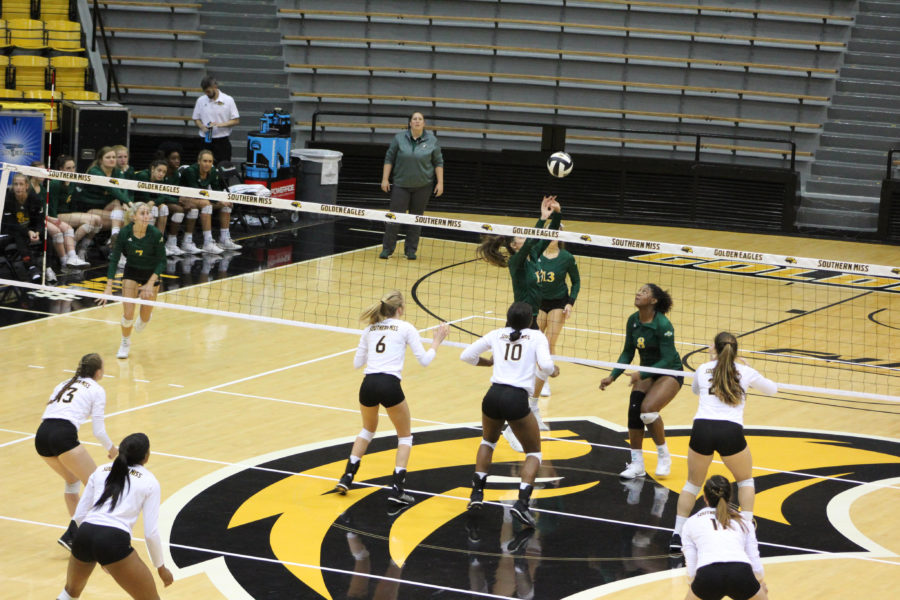 Southern Miss volleyball defeats Southeastern, 3-1