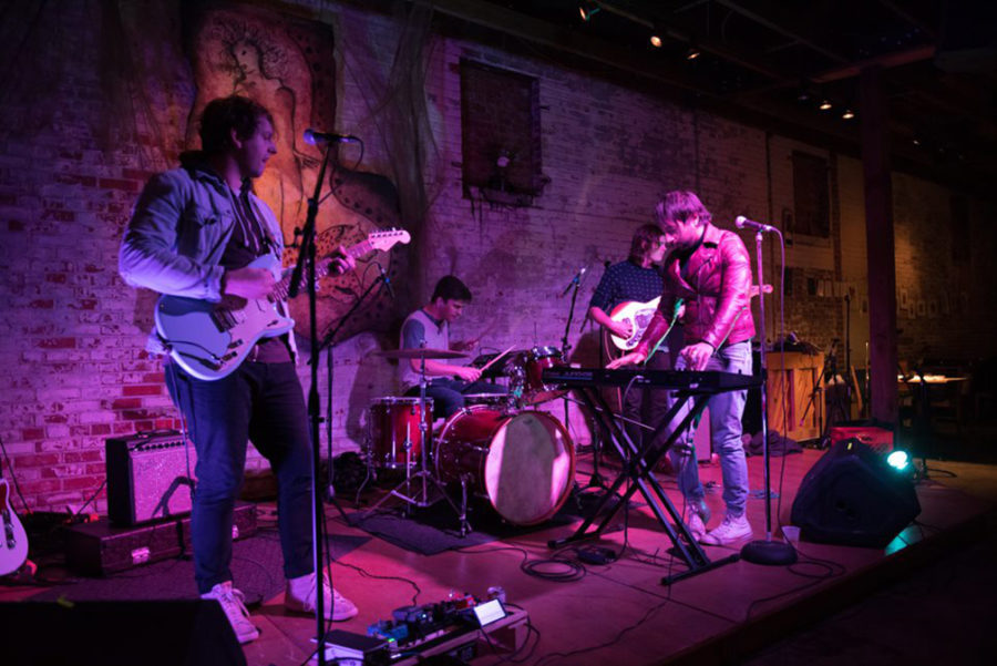 Newscast opens for Wildframes at Thirsty Hippo