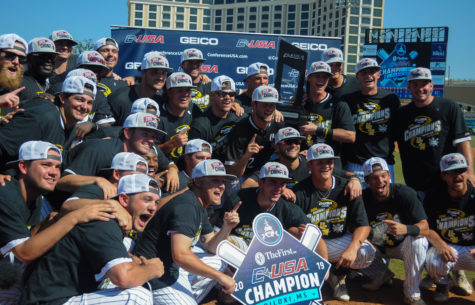 The Southern Miss baseball team wins the 2019 Conference USA tournament in Biloxi, MS.

Photo by: Makayla Puckett
