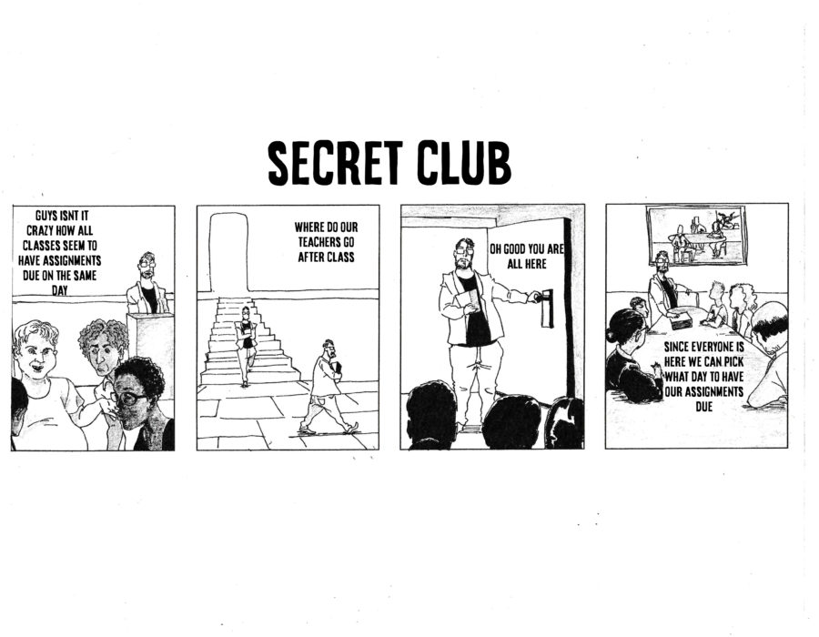 Secret Club Comic