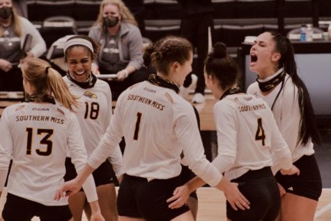 Southern Miss Volleyball sweeps UTSA for first time in program history