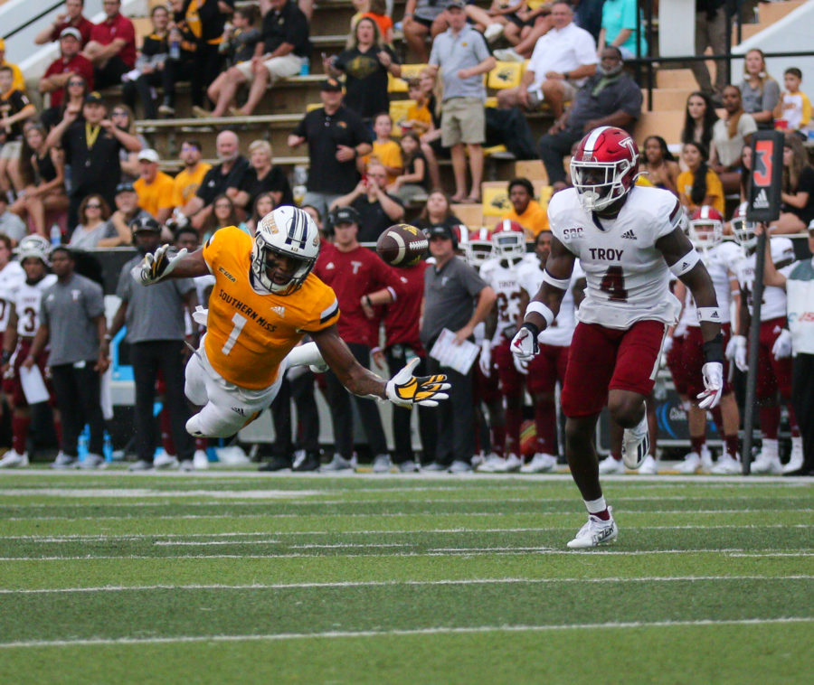 Southern Miss defense excels, but offense stalls in loss to Troy