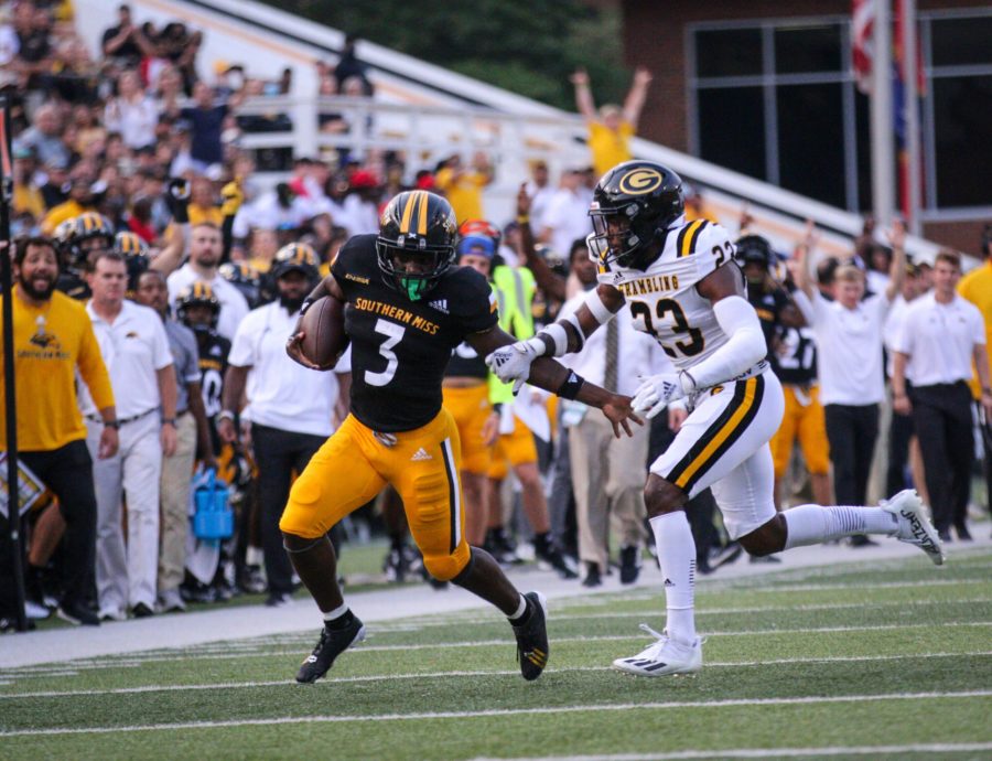 Rushing attack lifts Southern Miss past Grambling State