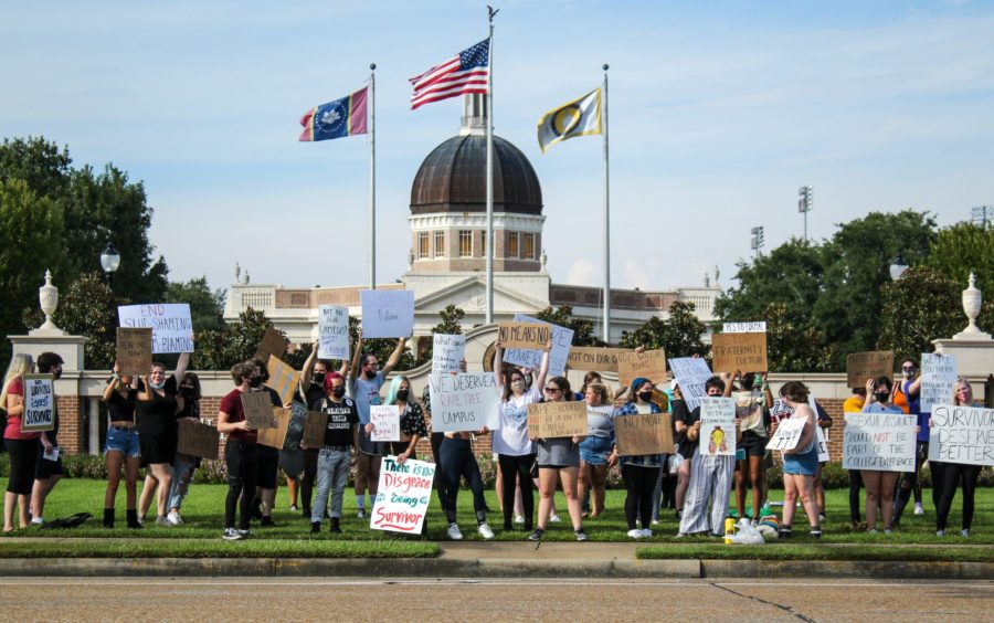 Photo Gallery: University of Southern Mississippi Sexual Assault Protest
