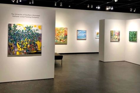 A snippet of the 2019 National Juried Painting Exhibition