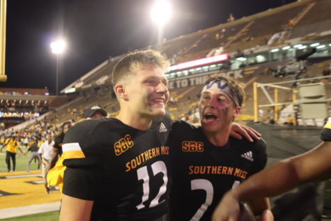 Jake Lange leads Southern Miss rally for 20-19 homecoming win against Arkansas State