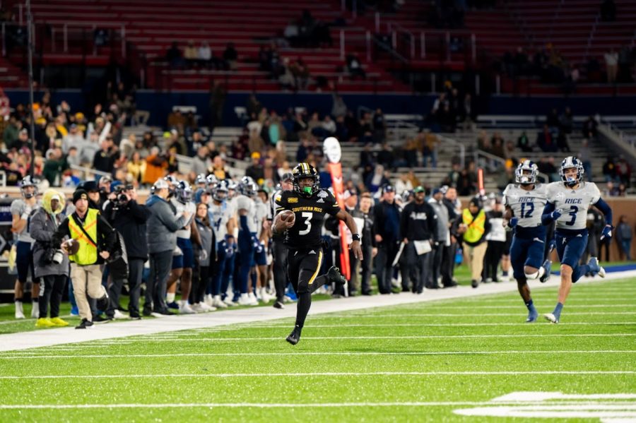 Frank Gore Jr’s historic performance lifts Southern Miss past Rice in LendingTree Bowl