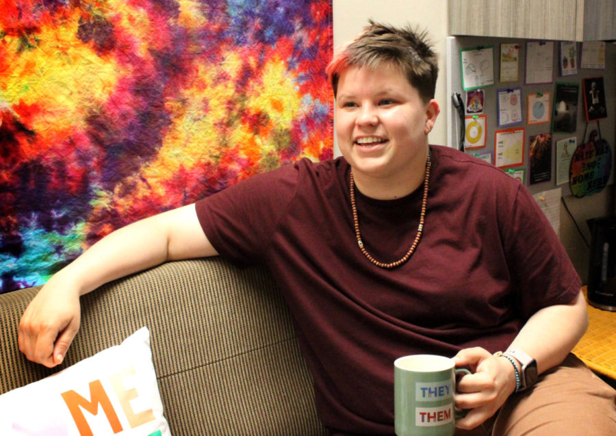 Wes Shaffer, coordinator of PRISM, the LGBTQ center at the University of Southern Mississippi, and USM Ph.D. student.