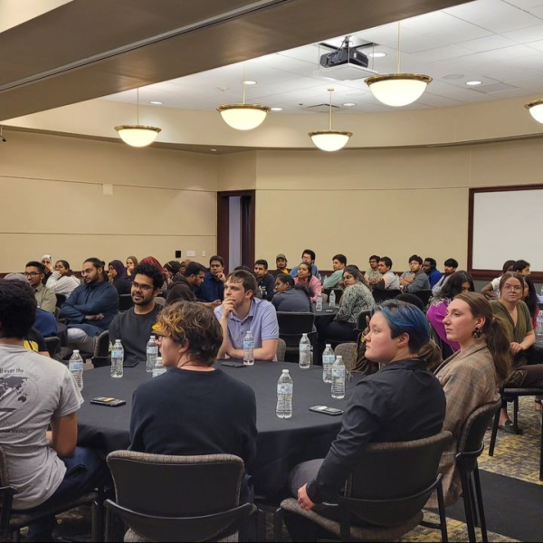 Students at USM gathered for an Iftar dinner for Ramadan, hosted by the Muslim Student Association and the Pakistani Student Organization.