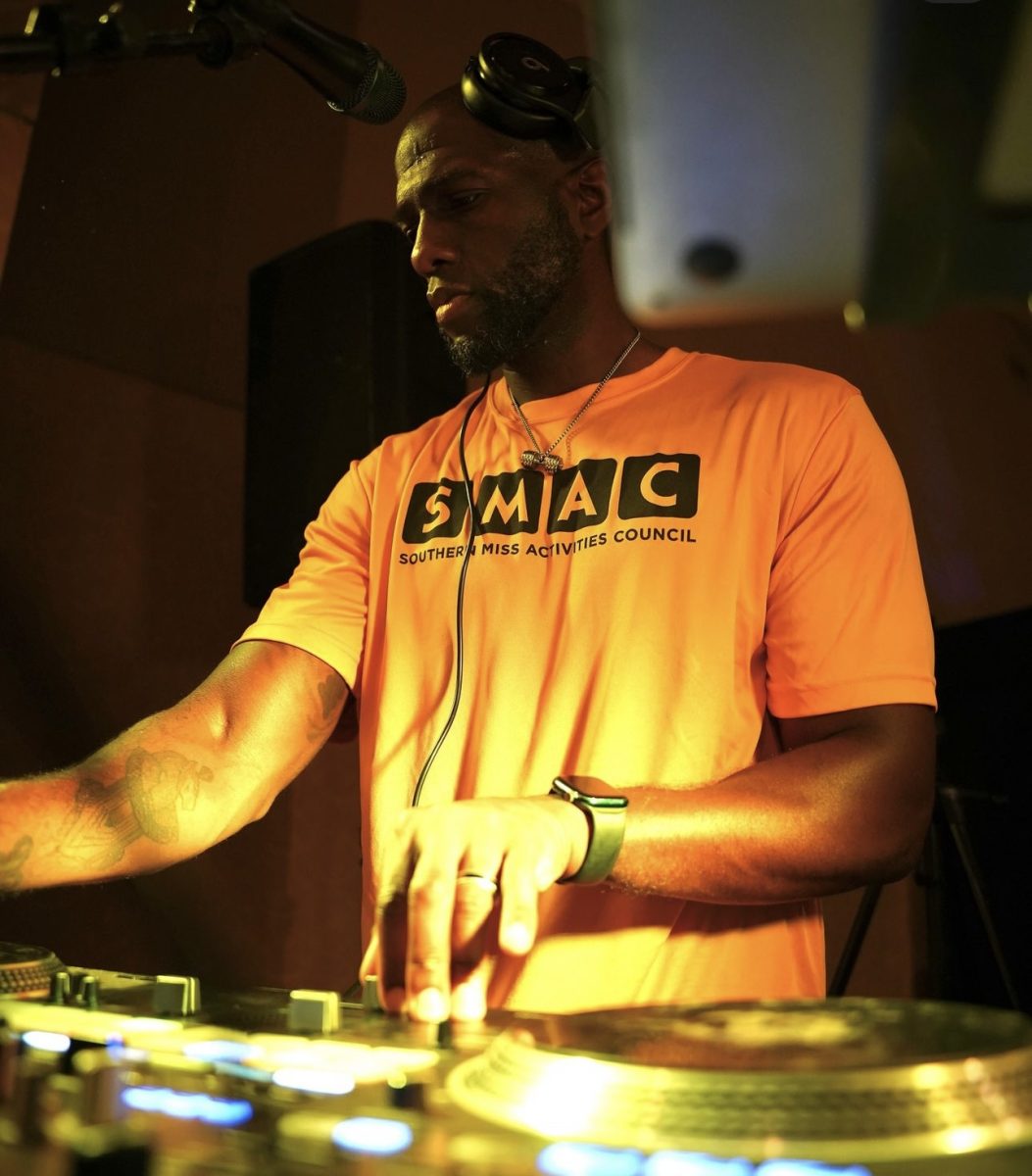 DJ Kujho at a recent Southern Miss event.