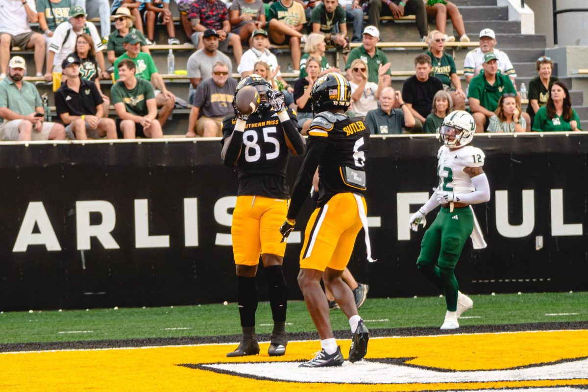 Southern Miss overpowered by USF 49-24 despite a fast start.