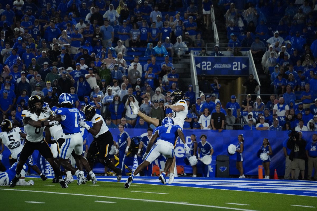 USM's Bryce Lofton in action against Kentucky.