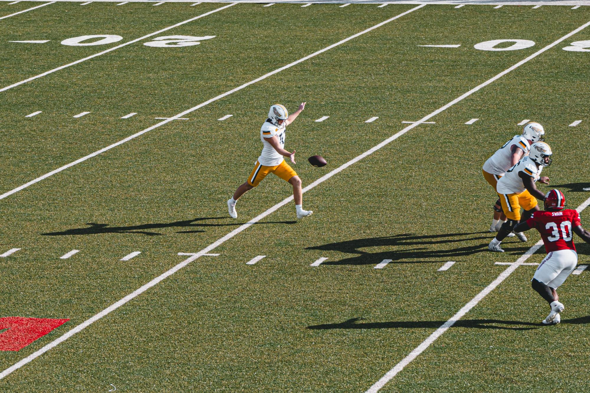 USM's Bryce Lofton in action against Jacksonville State.