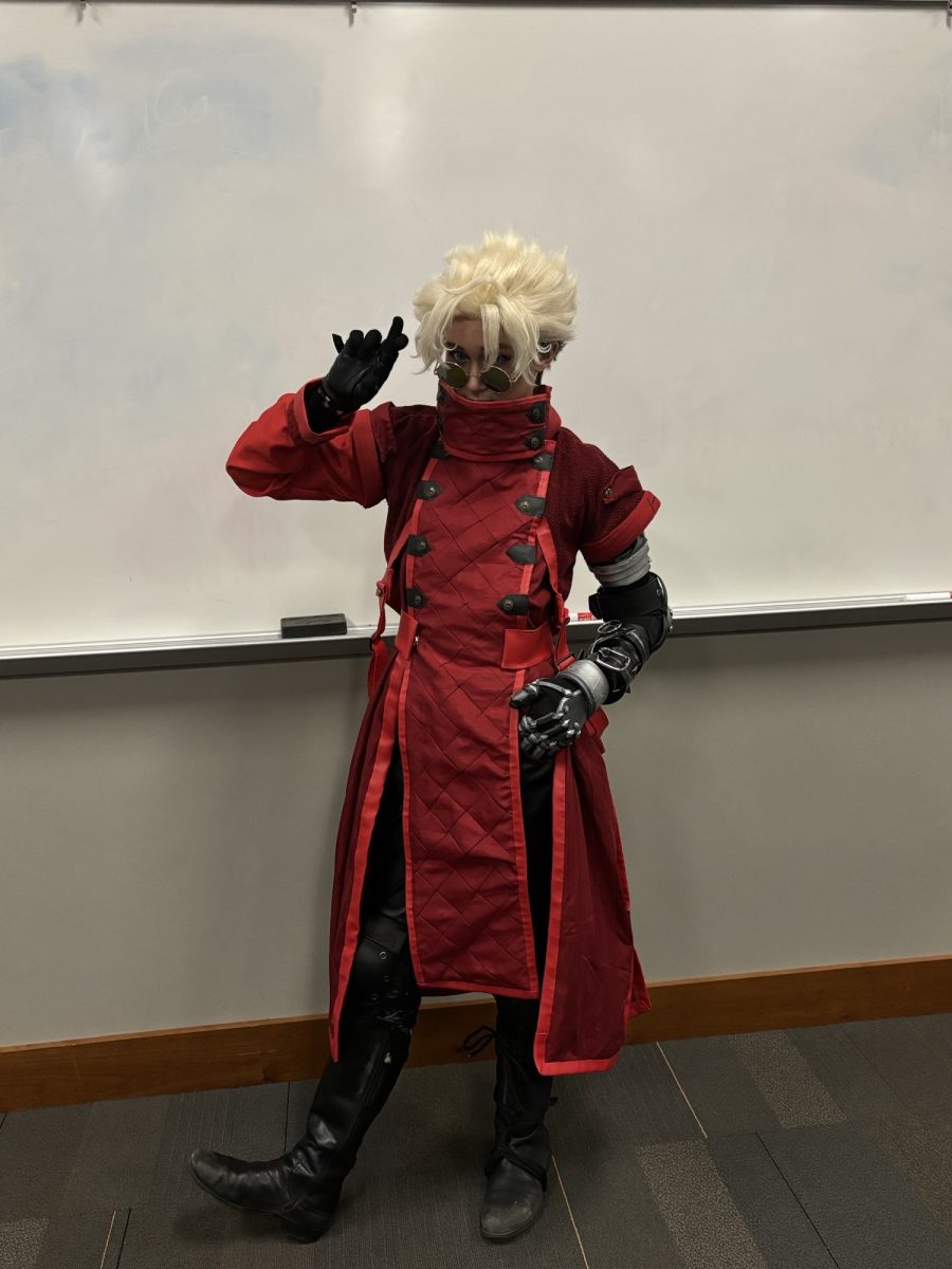 USM student Alexander Starns is a member of the Anime Club and enjoys cosplaying.