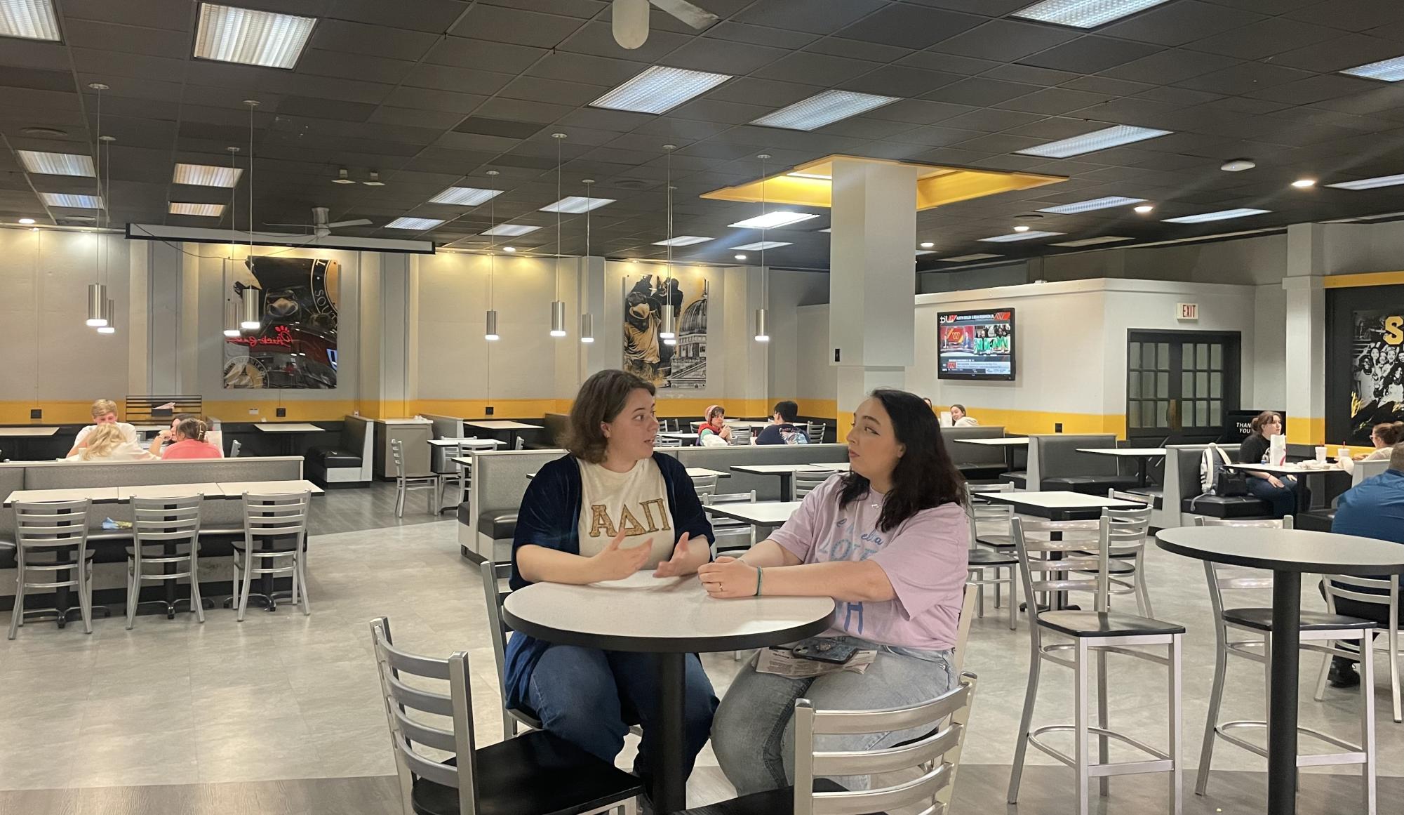 USM’s union is a popular lunch spot for students.