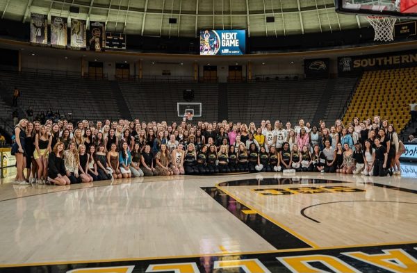 Southern Miss honored female athletes and athletics personnel at the women’s basketball game against Georgia Southern on Wednesday, Feb. 5, in recognition of National Girls and Women in Sports Day (NGWSD).