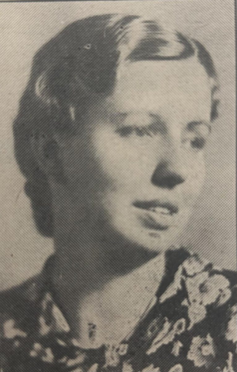 1937 Student Printz Image of Lura Gibbons