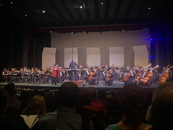 The University of Southern Mississippi Symphony Orchestra performs its "Majestic Sibelius" concert. 