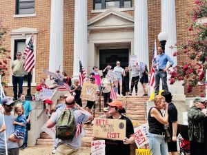 Pine Belt Residents Rally for "No Kings" Day Protest