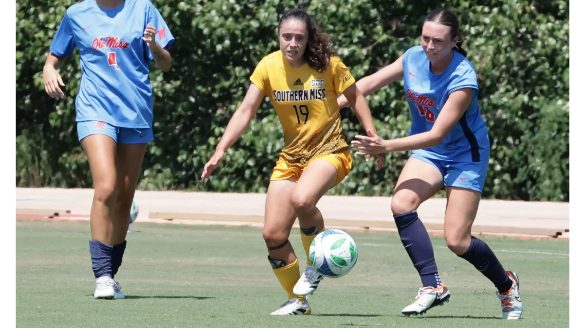 Lady Golden Eagles Fall to Ole Miss in Soccer Season Opener
