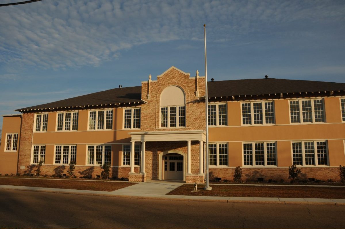 Eureka School in downtown Hattiesburg.