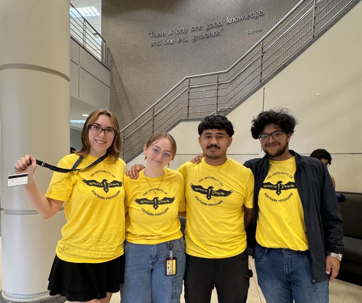 USM Speech and Debate members at the Tournament.