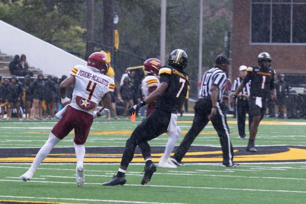 Southern Miss triumphed over ULM during the Homecoming game.