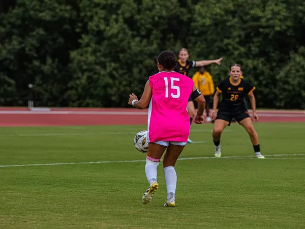 Lady Golden Eagles played their final home game of the season against App State.