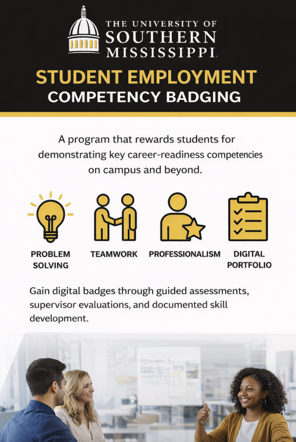 USM introduces career readiness badge for student workers