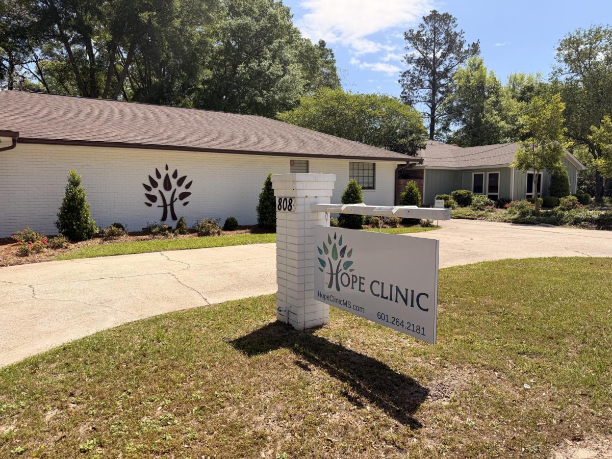 The Hope clinic building and sign.