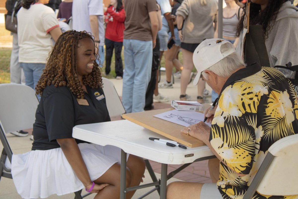 Various student groups hosted booths, sharing information about their backgrounds and traditions while engaging visitors with interactive displays and conversations
